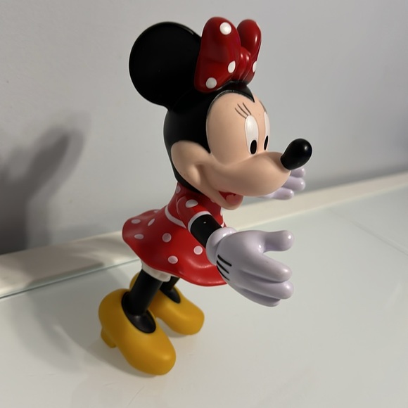 Vintage Disney Minnie Mouse Figure 7-1/2" Tall - Picture 4 of 8